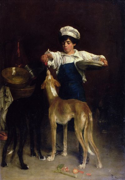 The Pantry Boy by Paul Adolphe Rajon